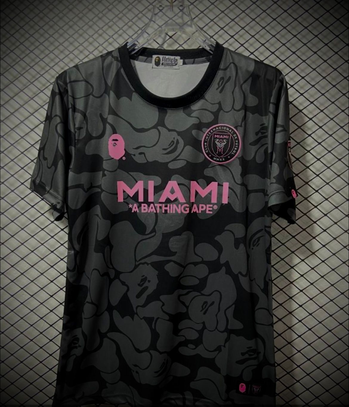 Tricou Inter Miami Bape Negru